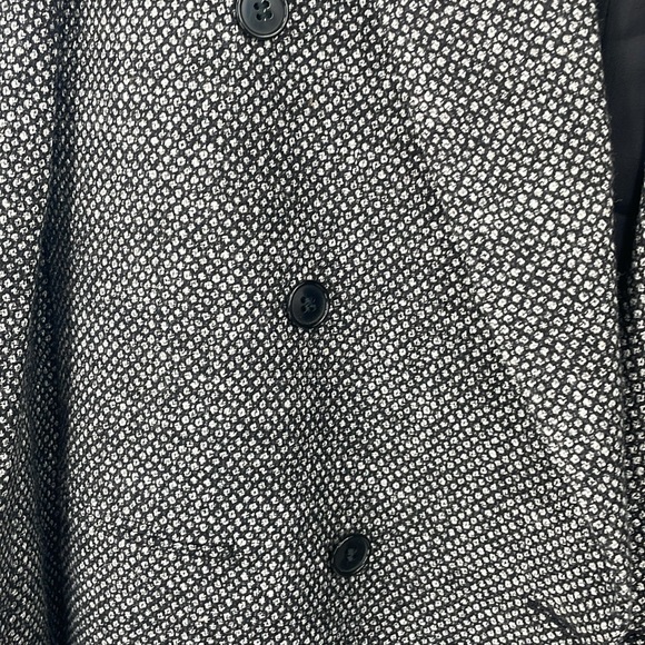 Union Made Saks Fifth Avenue 20Reg ~Small Shoulder Pads Blazer Double Breasted - Picture 2 of 7